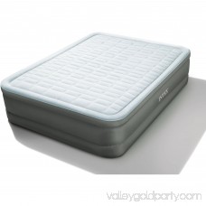 Intex 18 Premaire Elevated Airbed Mattress with Built in Pump - Twin, Queen 553510859